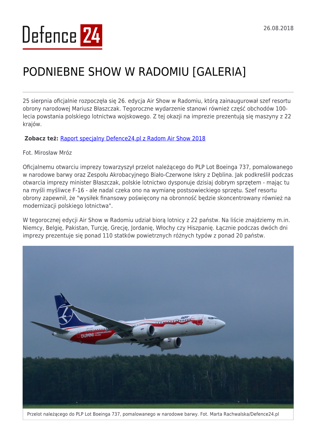 Podniebne Show W Radomiu [Galeria]