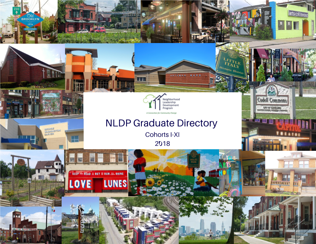 NLDP Graduate Directorycohorts I-XI2018