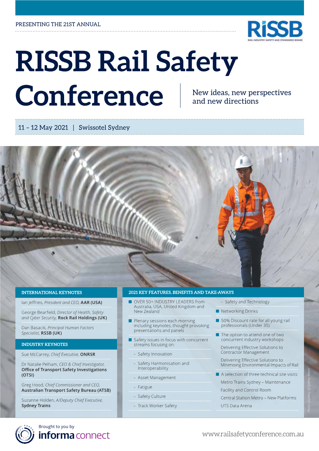 RISSB Rail Safety Conference Tuesday 11 May 2021 DAY 1