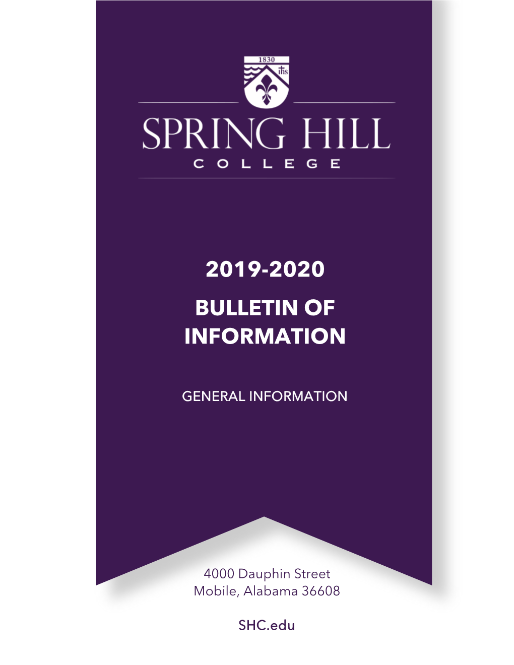 2019-2020 Bulletin of Information