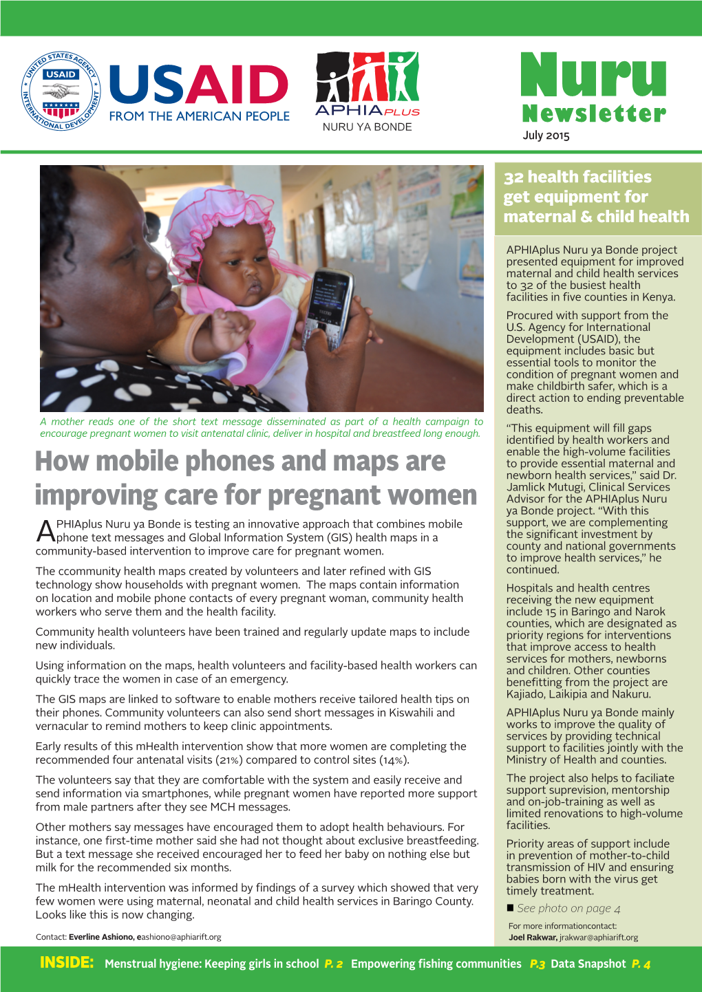 How Mobile Phones and Maps Are Improving Care for Pregnant Women