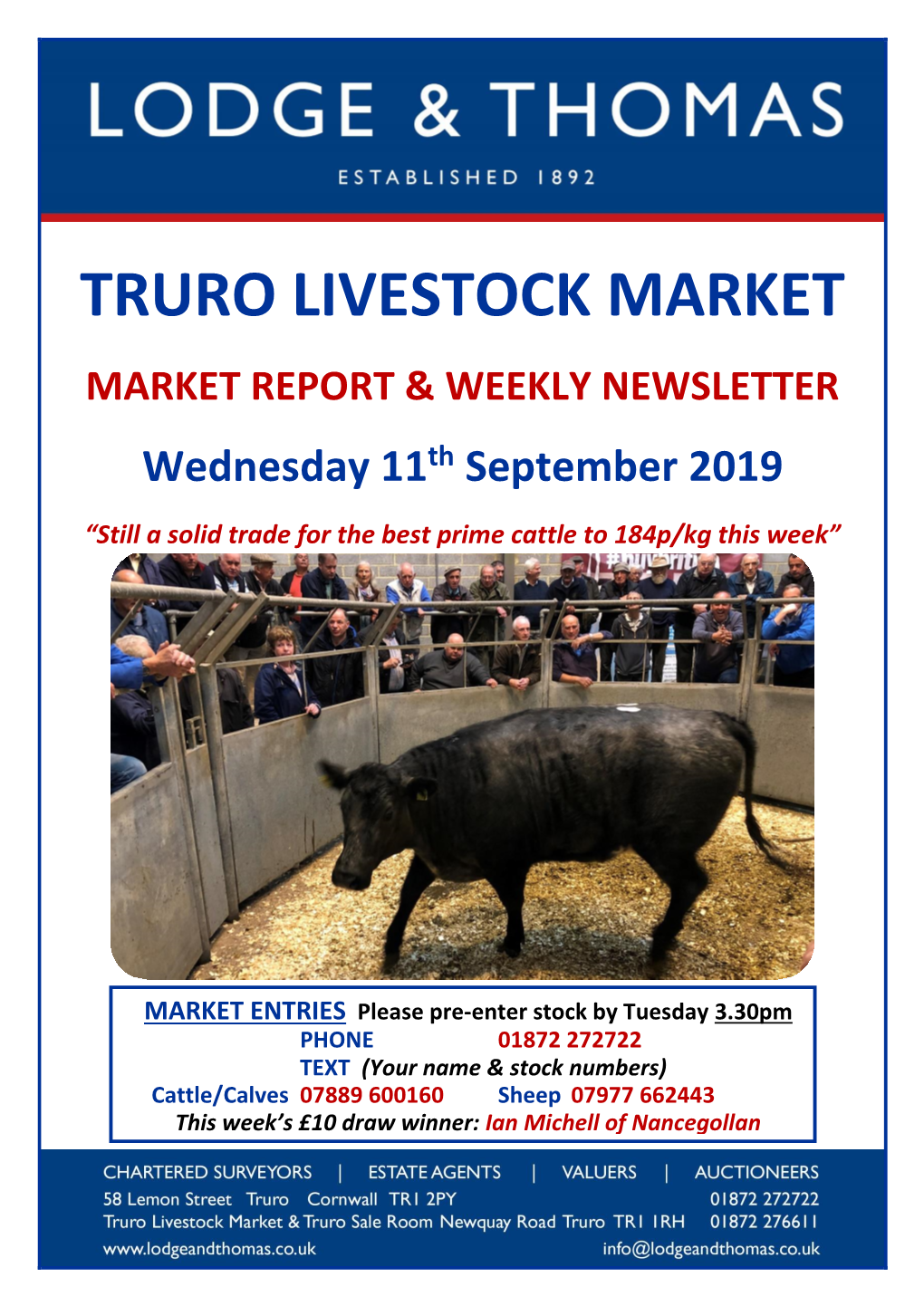 Truro Livestock Market