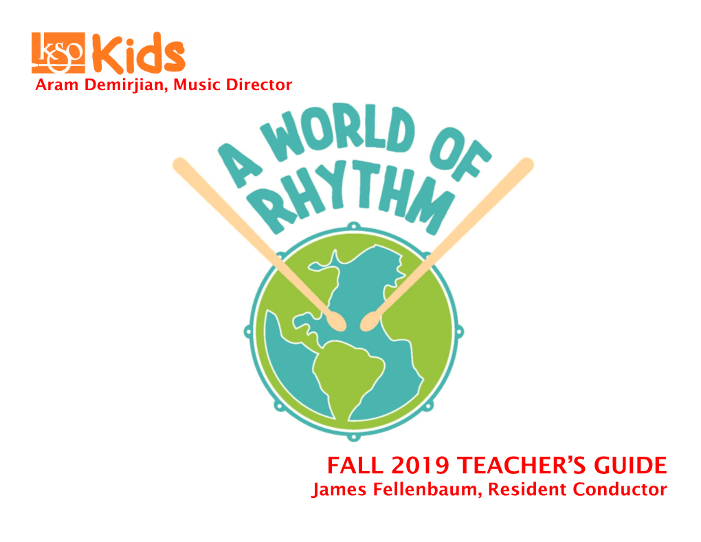 Fall 2019 Teacher's Guide