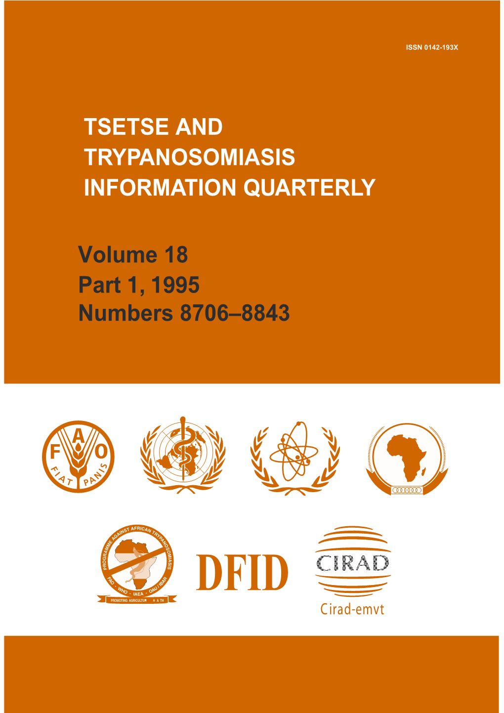 Tsetse and Trypanosomiasis Information Quarterly