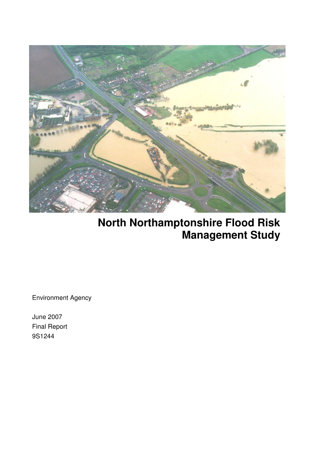 North Northamptonshire Flood Risk Management Study