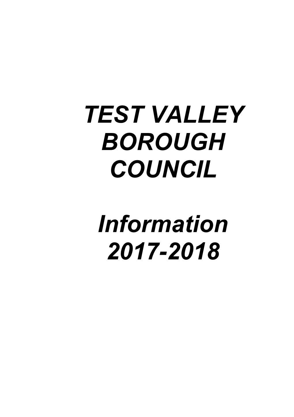 Test Valley Borough Council