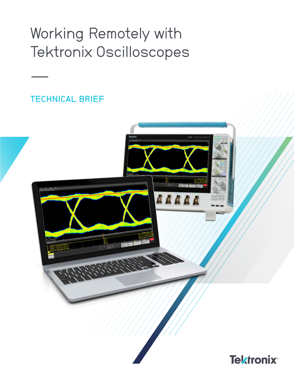 Working Remotely with Tektronix Oscilloscopes ––