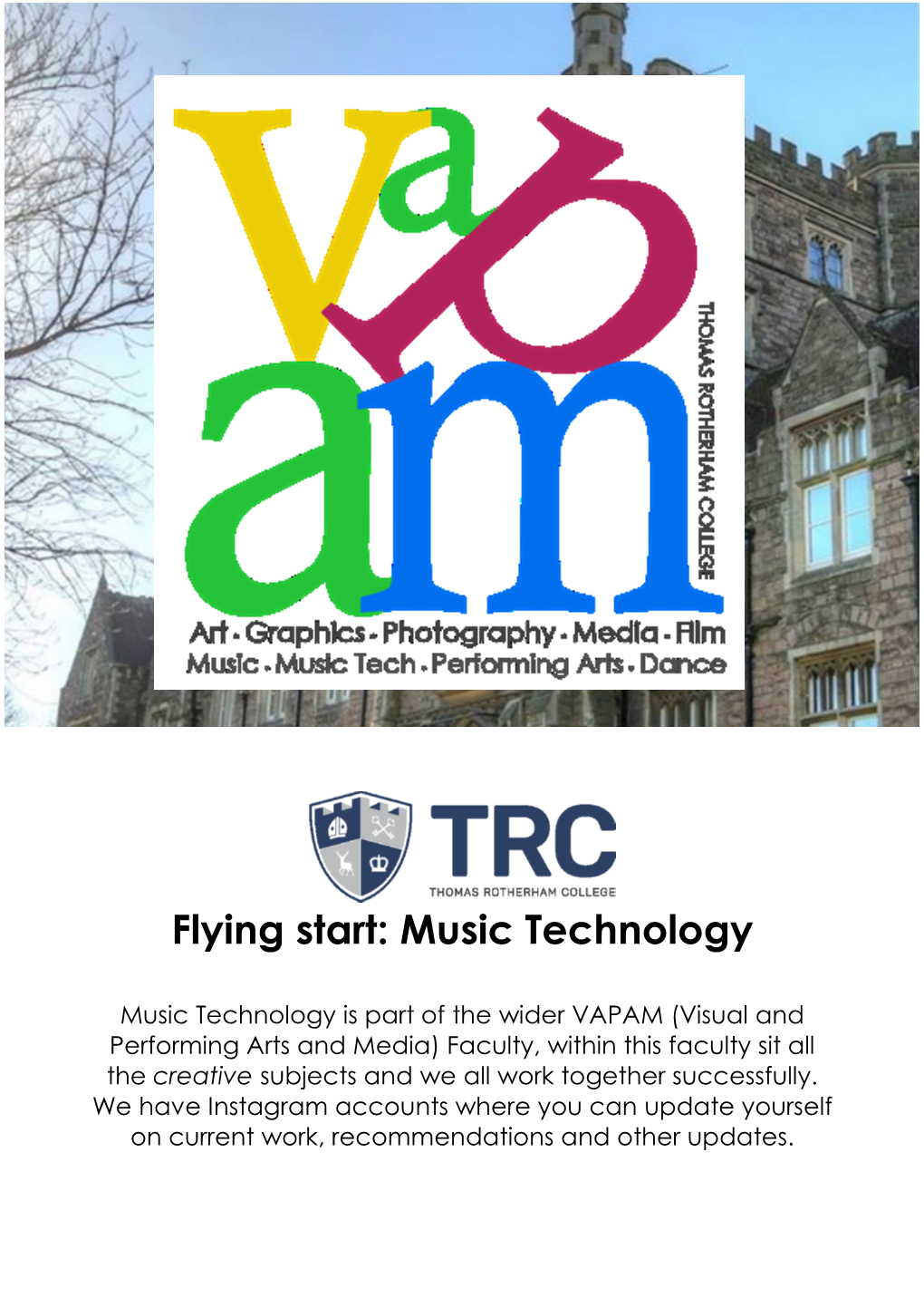 Music Technology Flying Start