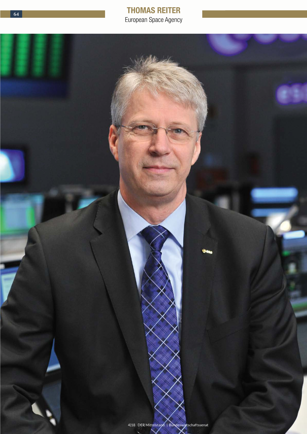 THOMAS REITER 64 European Space Agency