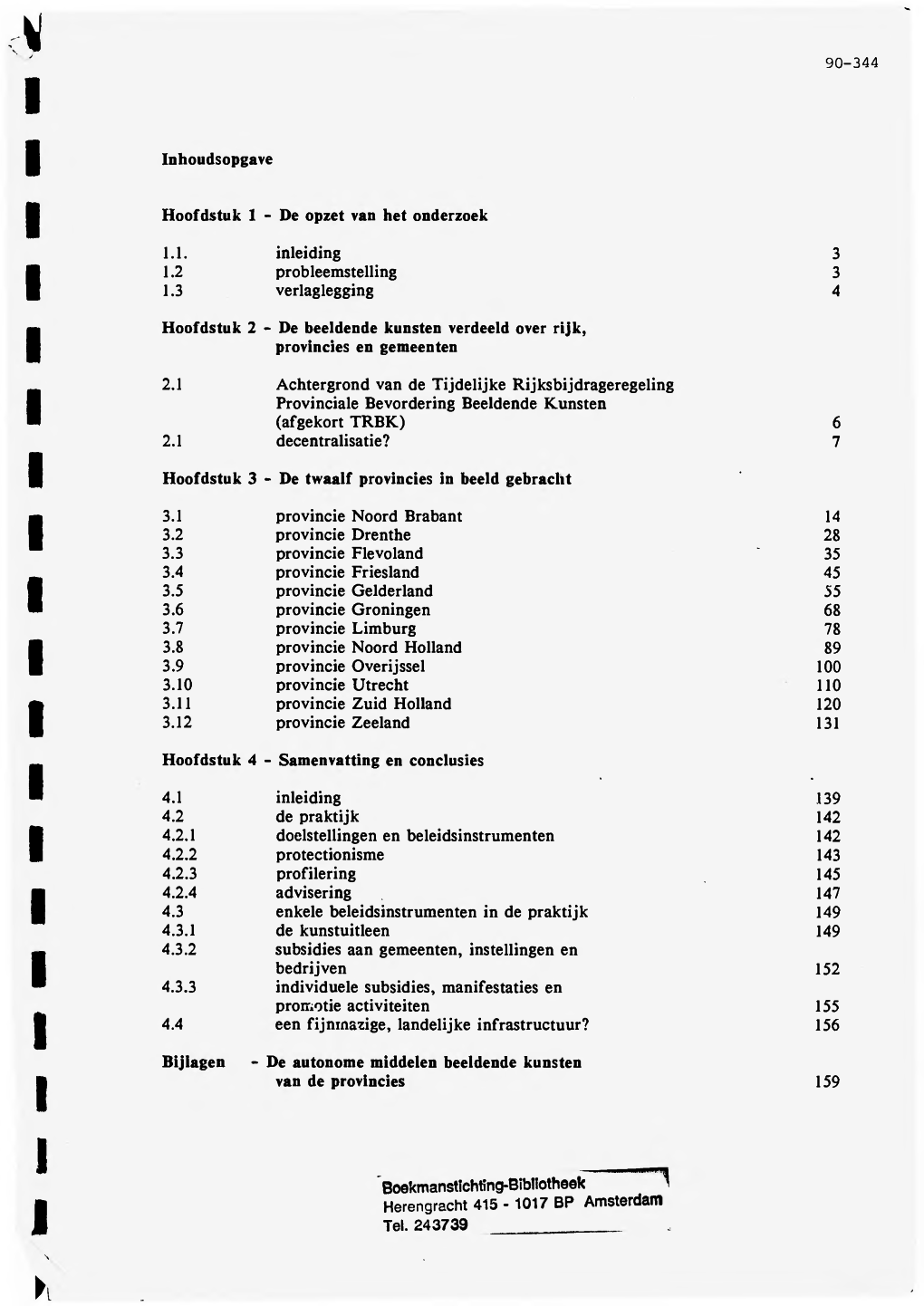 90-344 Inhoudsopgave Hoofdstuk 1