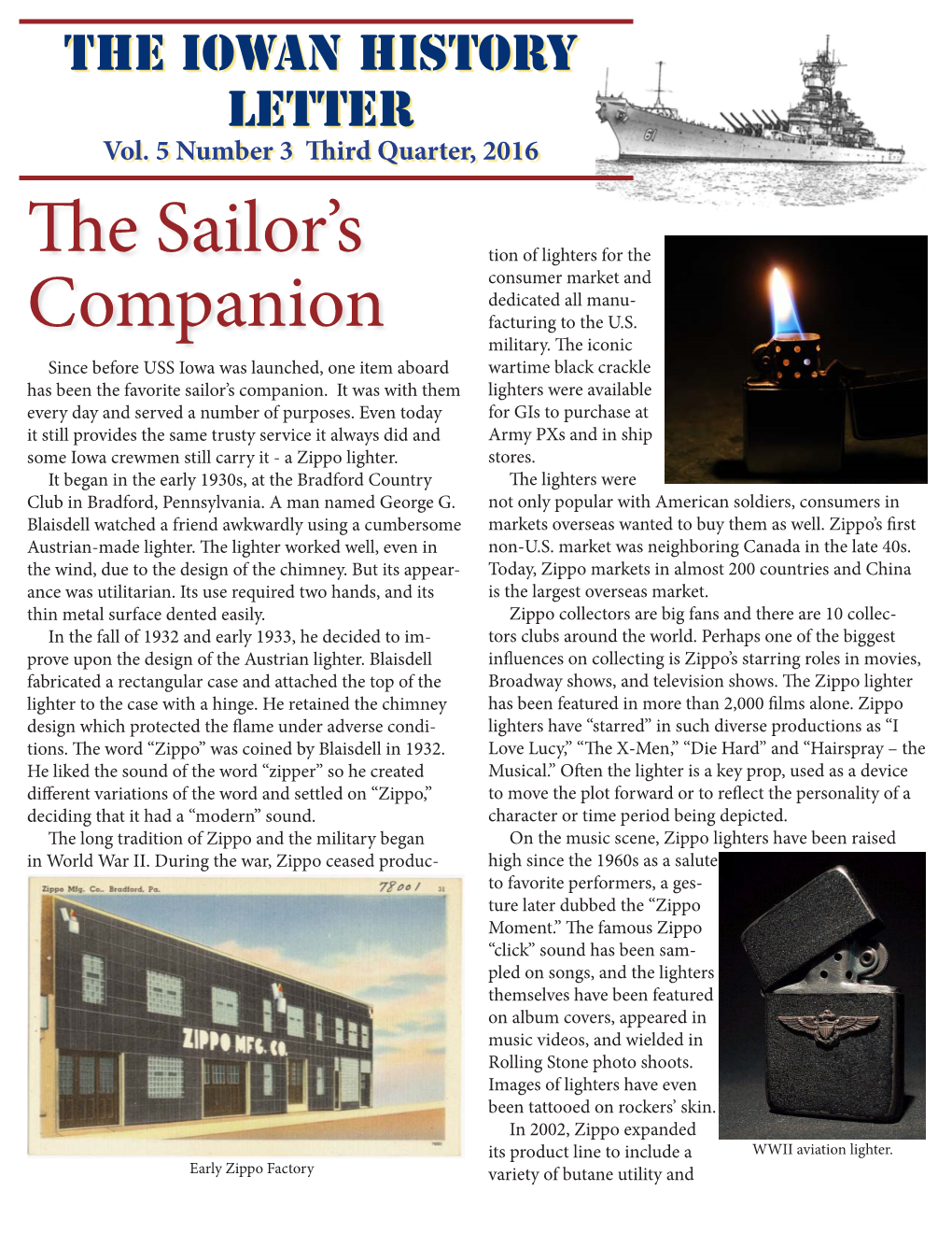 The Sailor's Companion