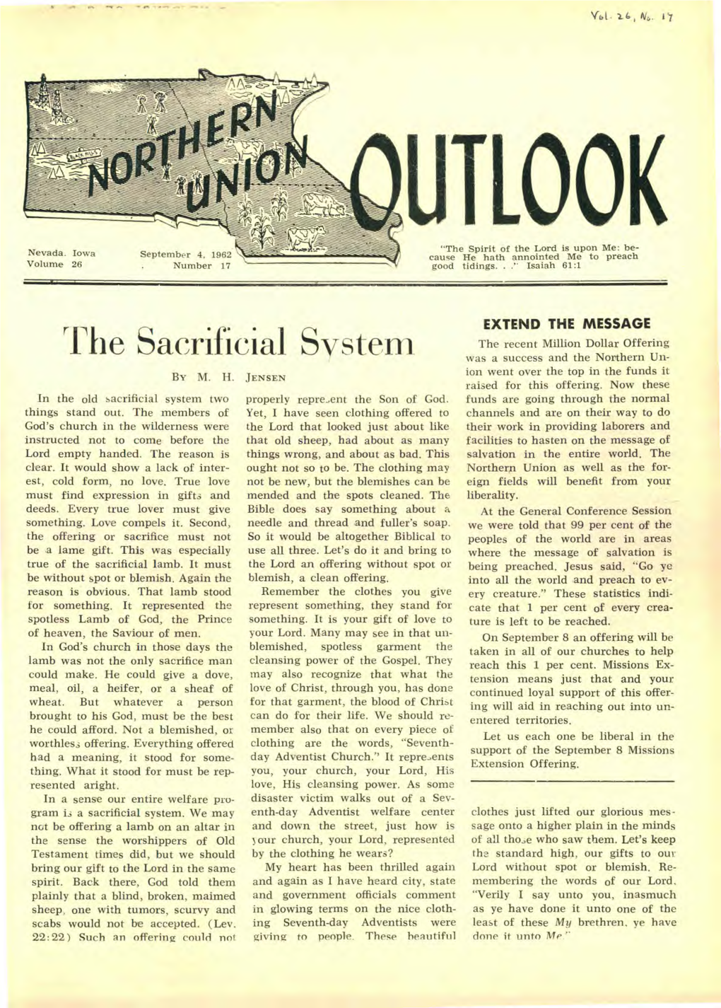 Northern Union Outlook for 1962