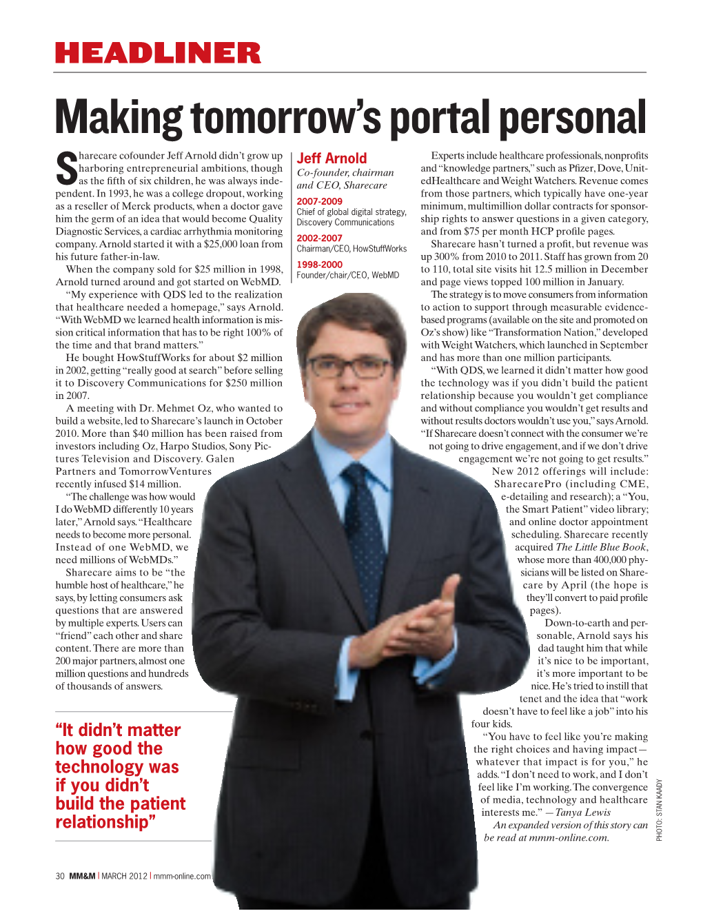 Making Tomorrow's Portal Personal