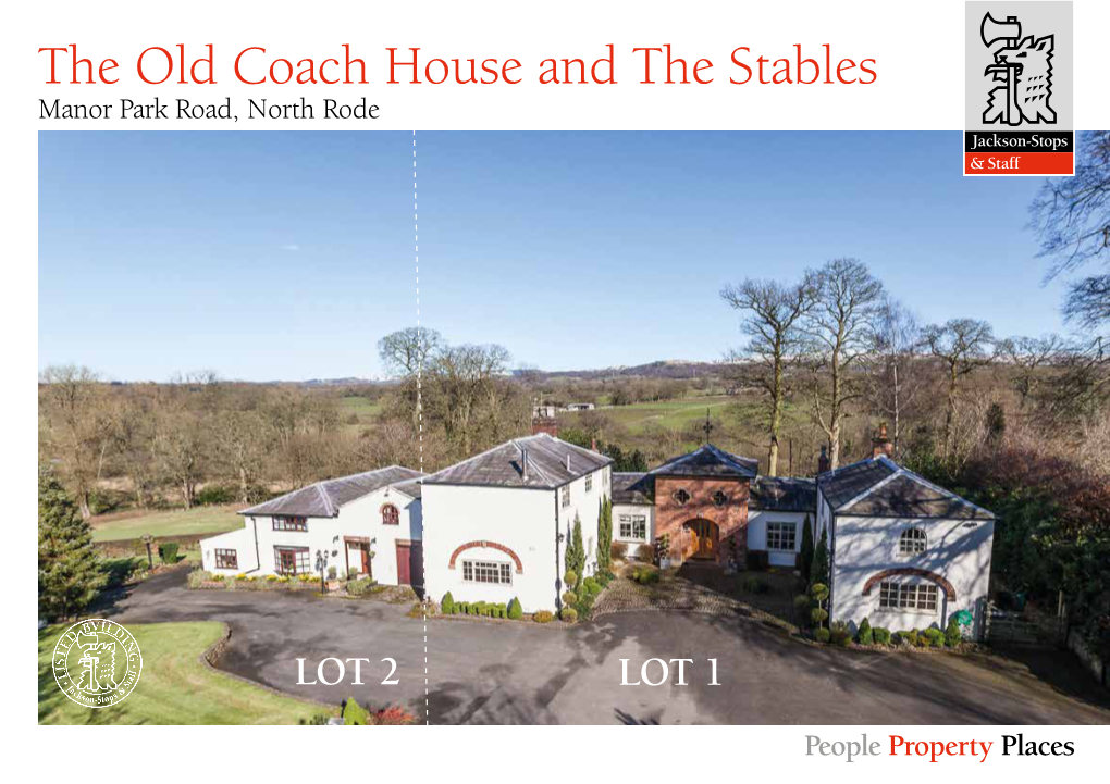 The Old Coach House and the Stables Manor Park Road, North Rode