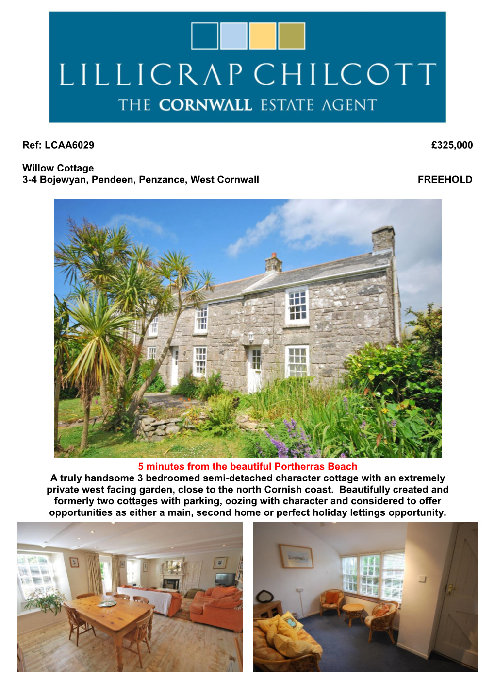 Ref: LCAA6029 £325,000