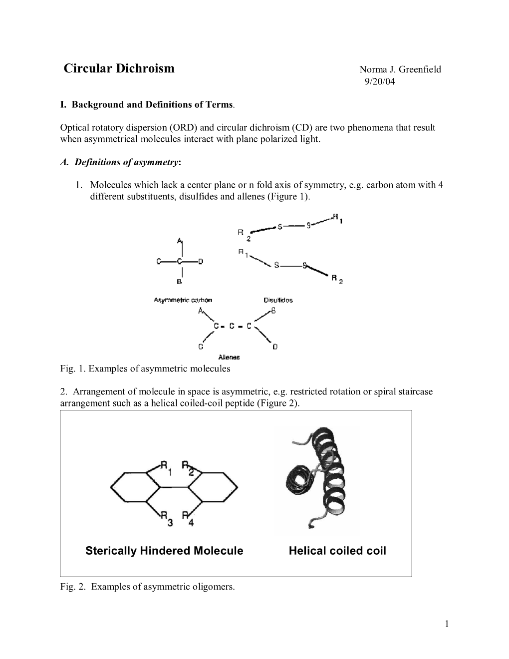 Circular Dichroism Norma J