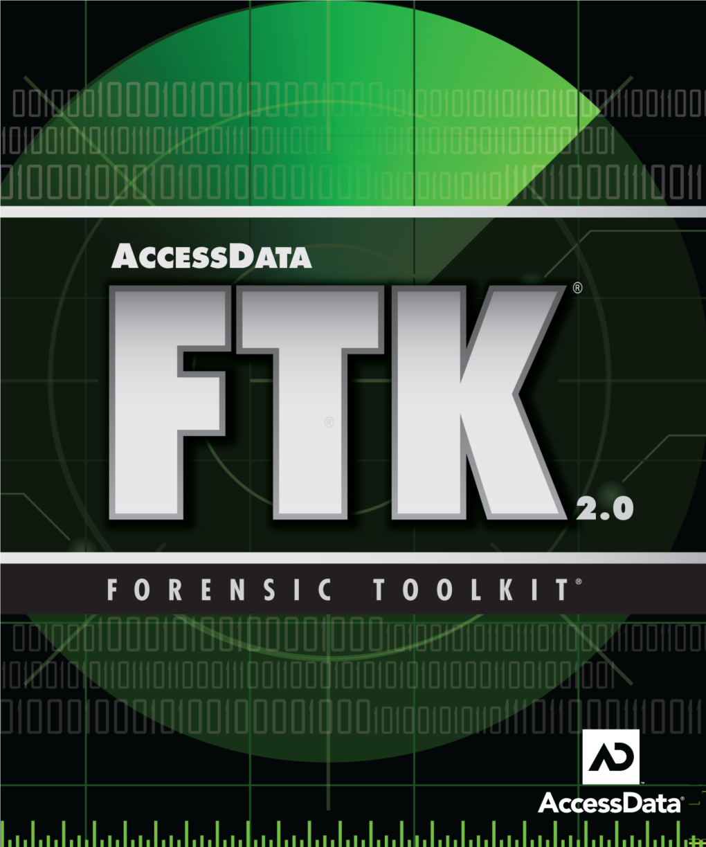 Role of Forensic Toolkit