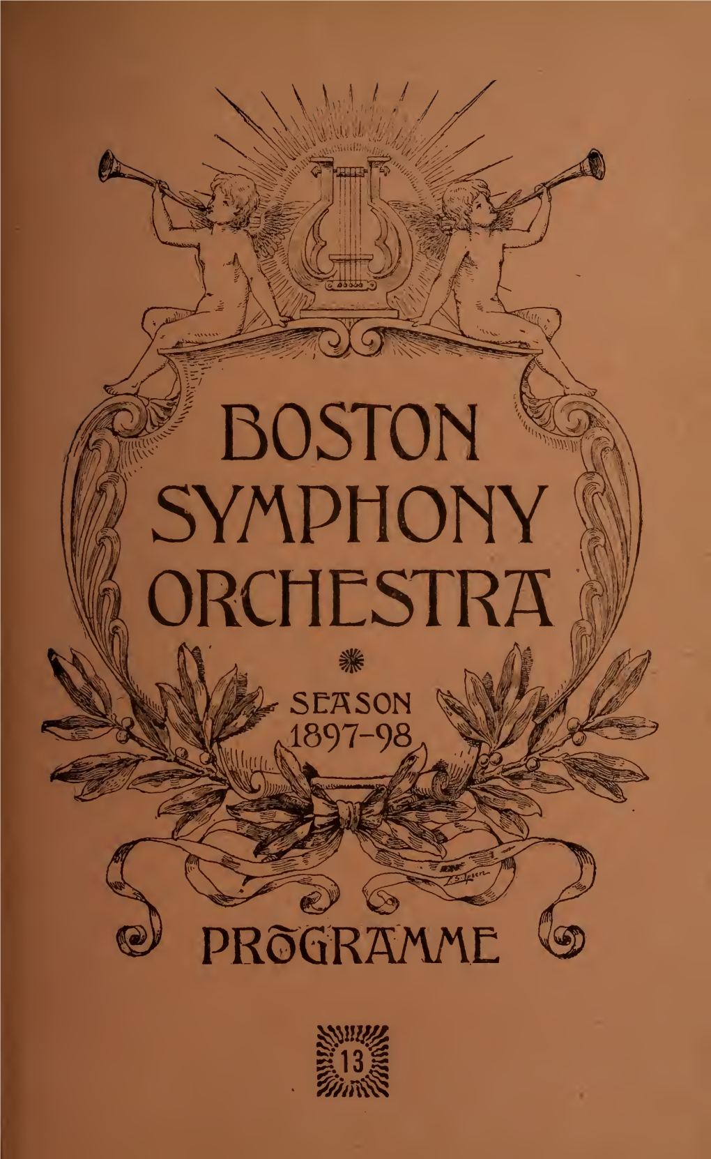 Boston Symphony Orchestra Concert Programs, Season 17, 1897-1898