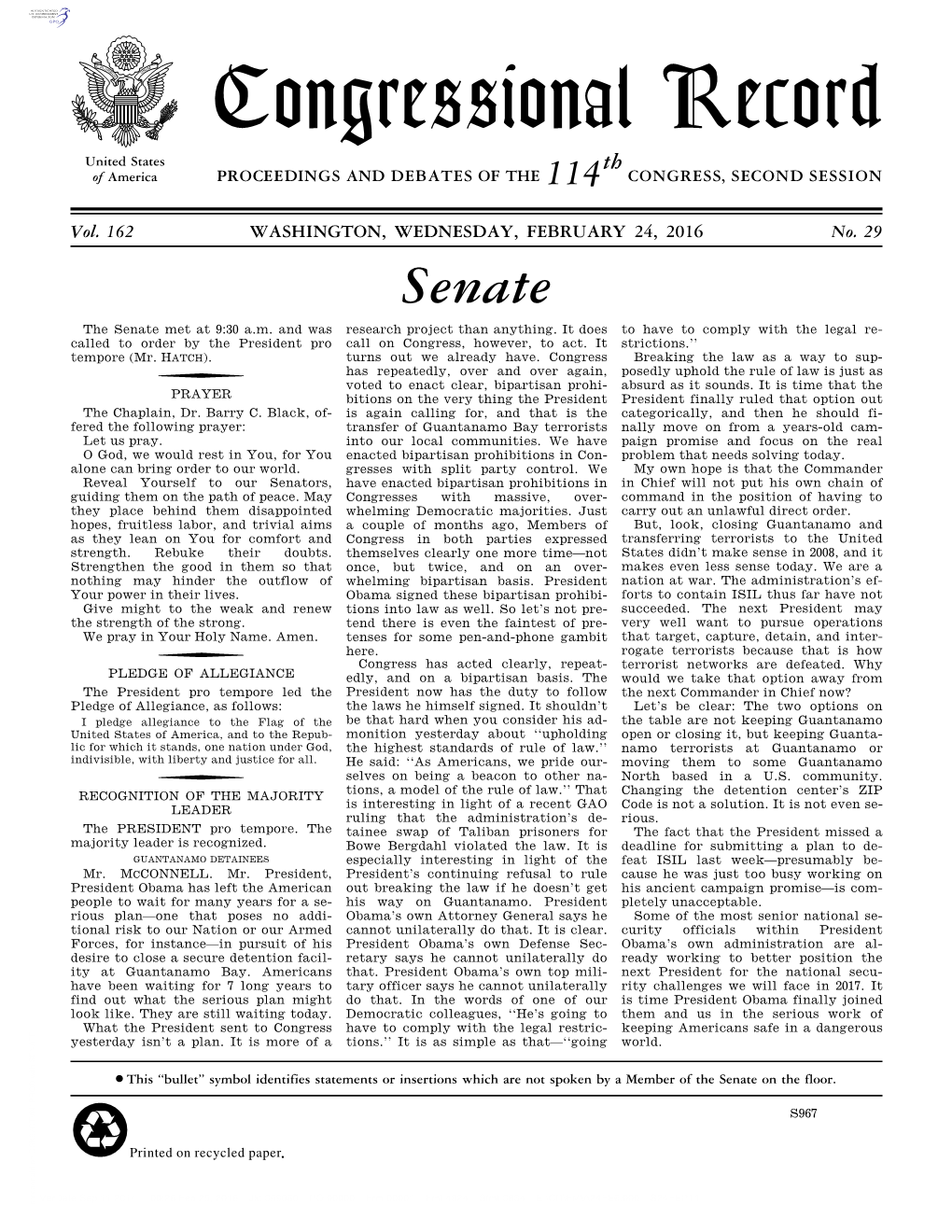 Senate Section (PDF)