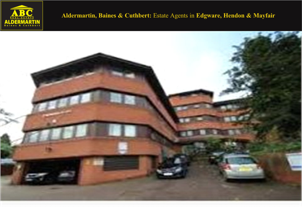 Aldermartin, Baines & Cuthbert: Estate Agents in Edgware, Hendon