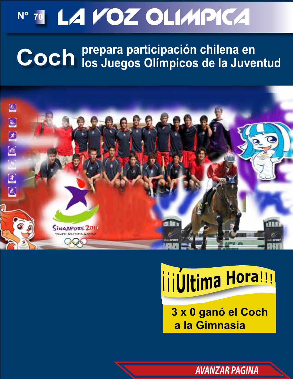 Prepara Participación Chilena En Los Juegos Olímpicos De La Juventud