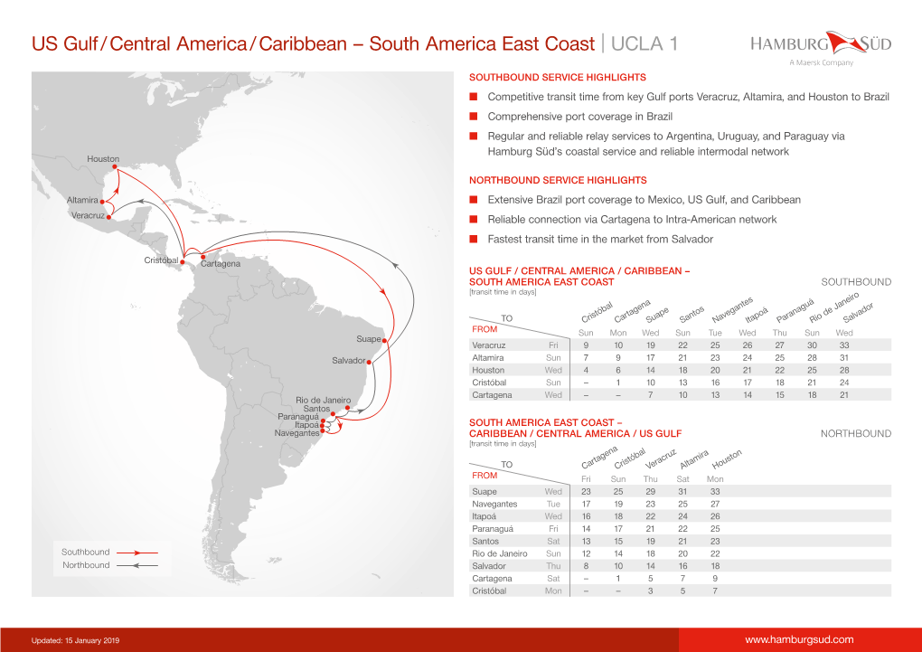 South America East Coast | UCLA 1