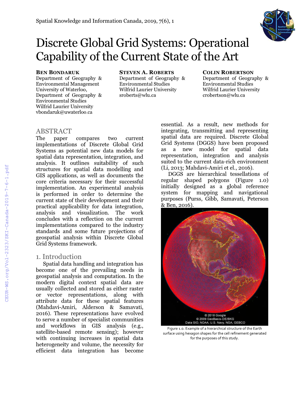 Discrete Global Grid Systems: Operational Capability of the Current State of the Art