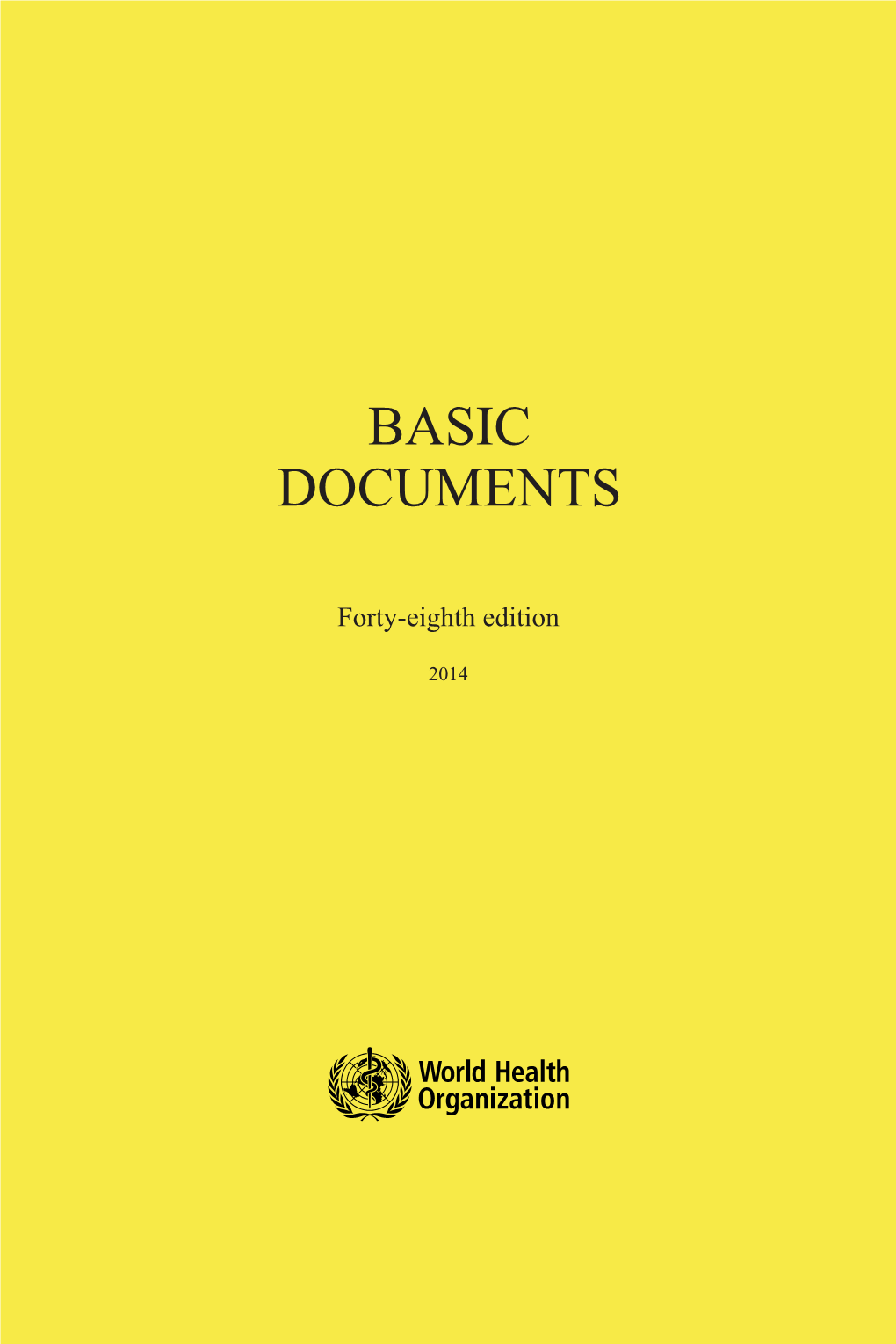 Who | Basic Documents