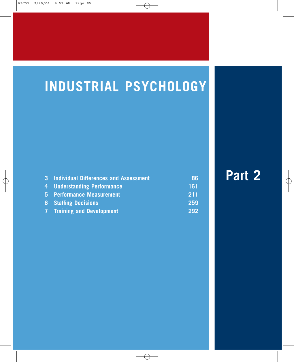 INDUSTRIAL PSYCHOLOGY Part 2