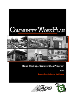 Kane Community Work Plan