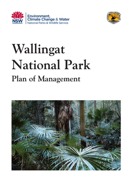 Wallingat National Park Plan of Management