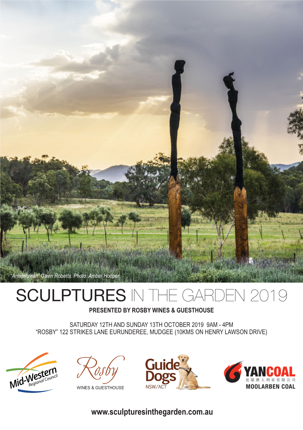 Sculptures in the Garden 2019 Presented by Rosby Wines & Guesthouse