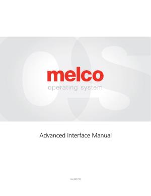 Melco OS Manual