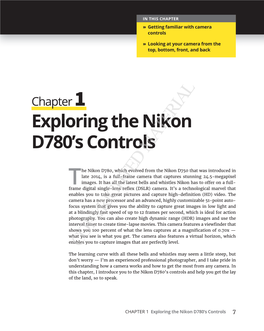 Exploring the Nikon D780 'S Controls