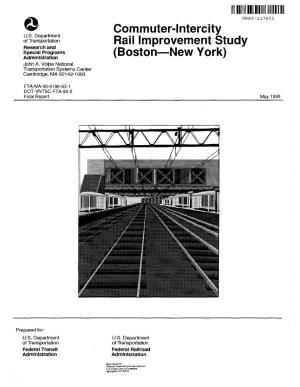 Commuter-Intercity Rail Improvement Study (Boston-New York)