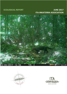 Ecological Report June 2017 Ita-Inkaterra Association
