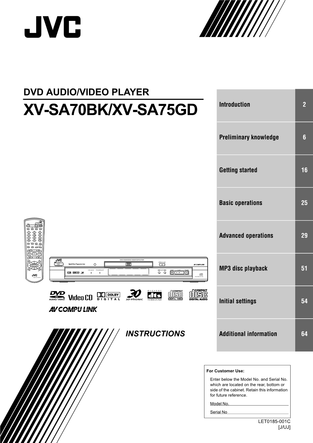 Dvd Audio/Video Player