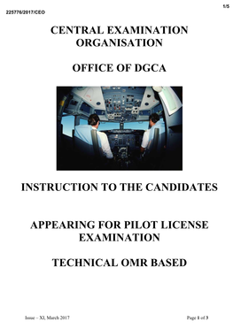 Central Examination Organisation Office of Dgca