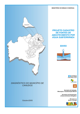 Bahia Projeto Cadastro De Fontes De Abastecimento Por Água Subterrânea