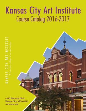 Course Catalog 2016-2017