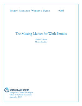 The Missing Market for Work Permits