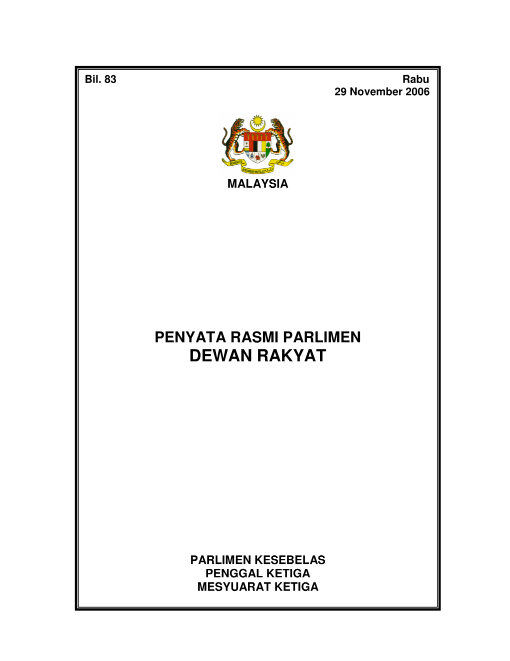 Dewan Rakyat