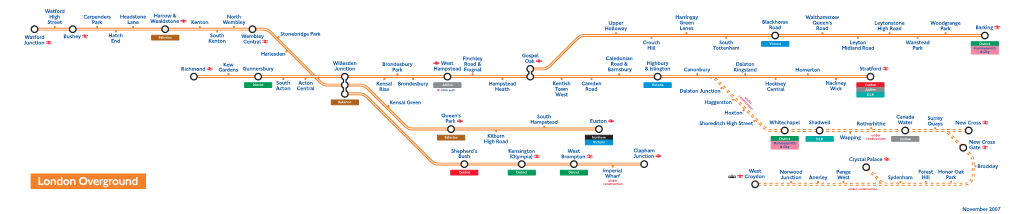 London Overground Construction Under Construction