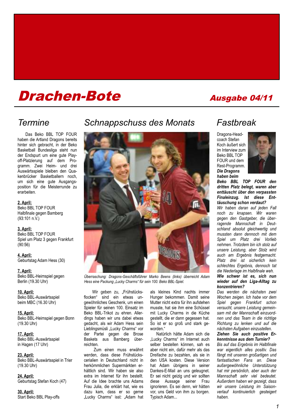 Drachen-Bote Ausgabe 04/11