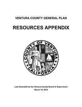 Resources Appendix
