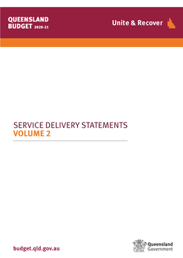 Service Delivery Statements Volume 2