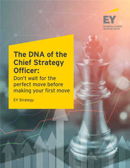 The DNA of the Chief Strategy Officer: Don’T Wait for the Perfect Move Before Making Your First Move