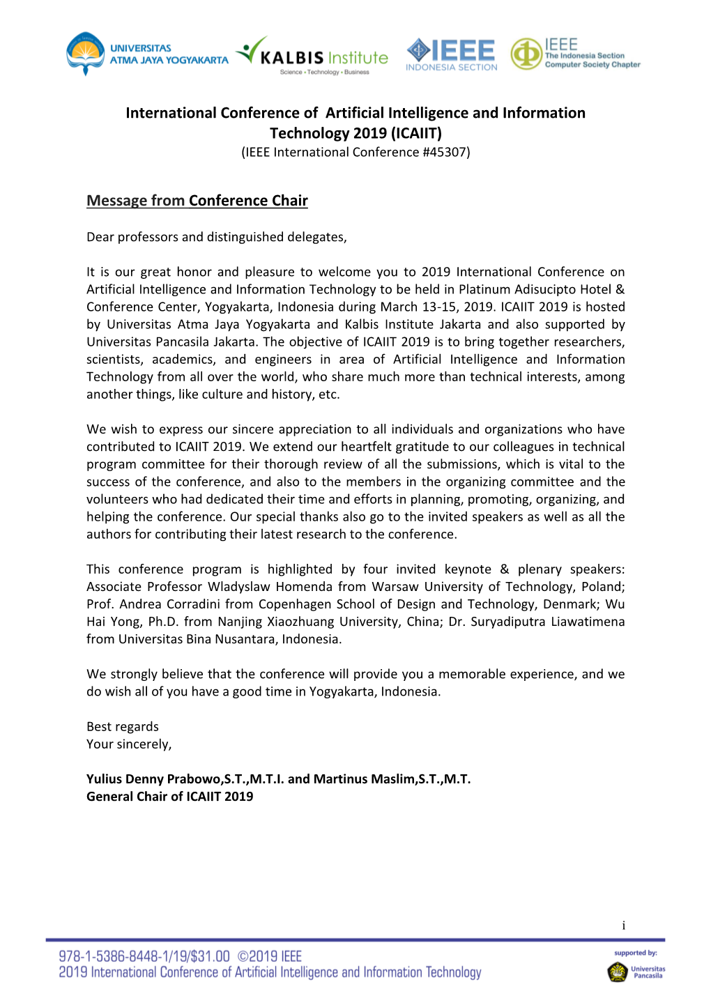 ICAIIT) (IEEE International Conference #45307)