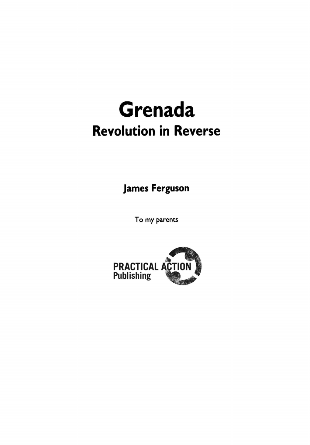 Grenada: Revolution in Reverse