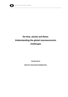 Understanding the Global Macroeconomic Challenges